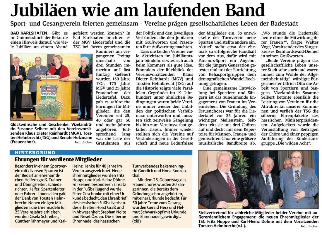 Bericht der HNA vom 05.06.2012